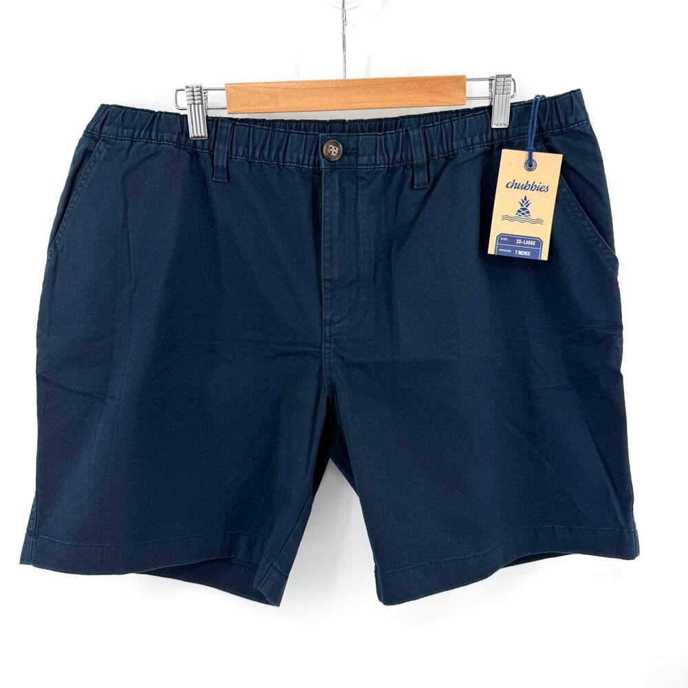 Chubbies The Armadas Chino Short in navy Size XXL
